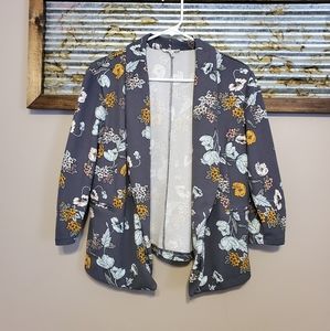 Maurices Flowered Blazer.